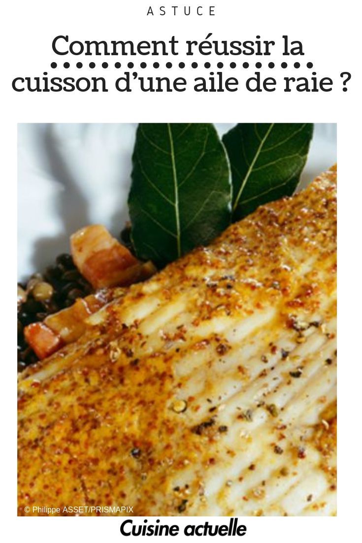 aile de raie sauce citron