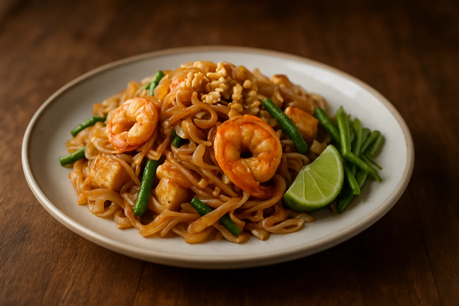 pad thaï crevettes recette