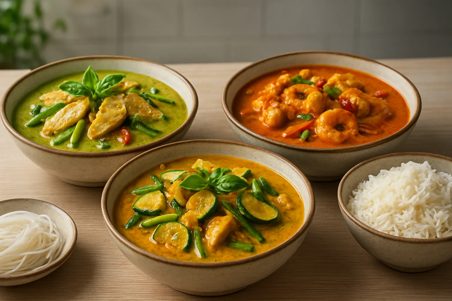 plat thaï coco gingembre cuisine