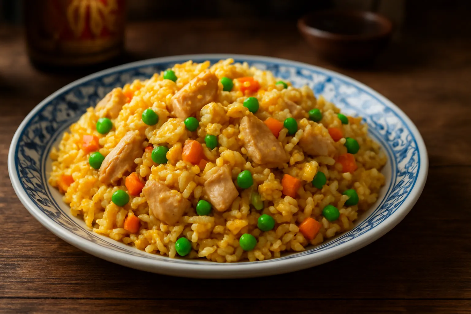 recette riz thaï poulet poivre