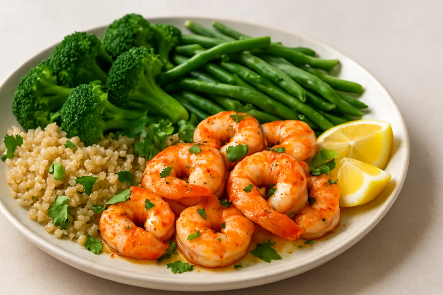 plat crevettes cuisine thaï